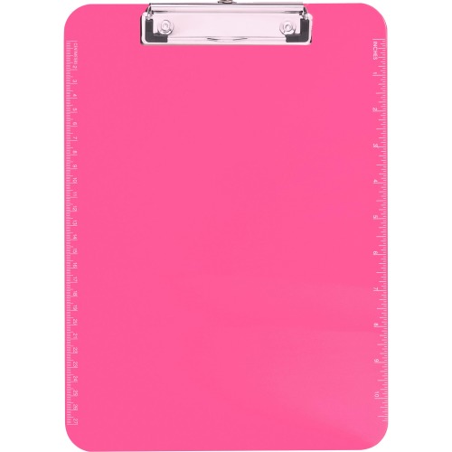Business Source Transparent Plastic Clipboard