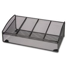 Lorell 4-compartment Steel Mesh Valet