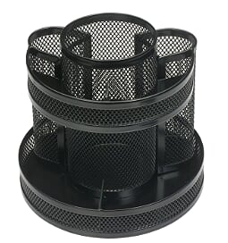 Business Source Rotary Desktop Organizer