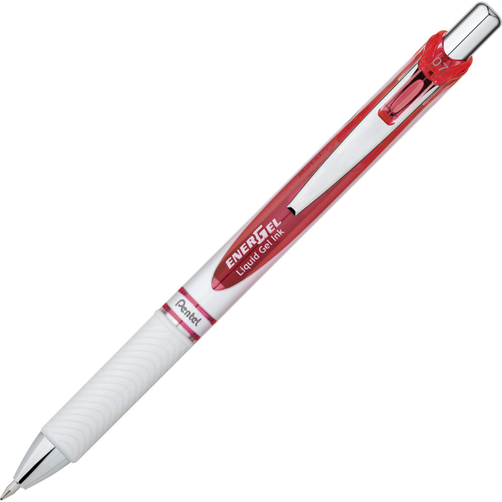 Pentel EnerGel Pearl Retractable Liquid Gel Pen 