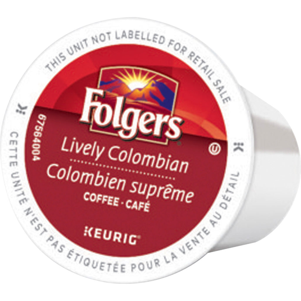 FOLGERS KCUP COLOMB.  MED 24/BX﻿